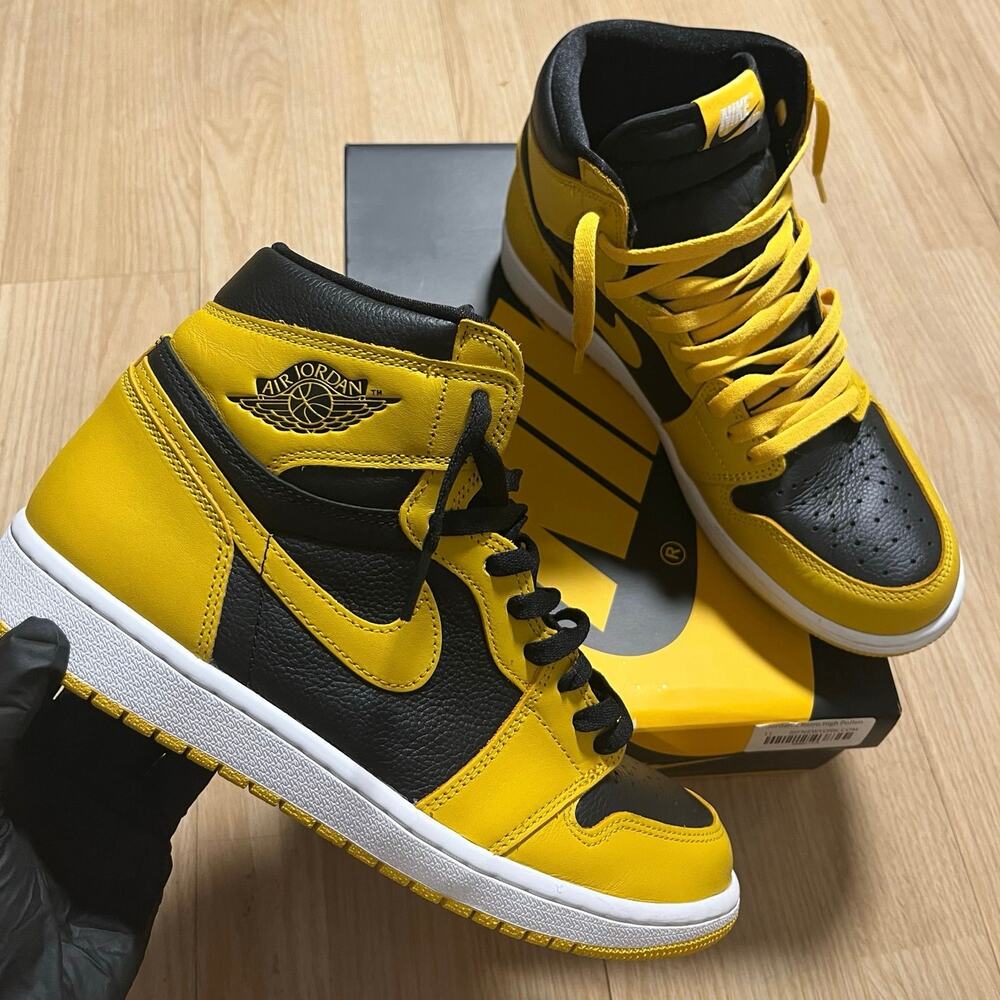 Nike Mens Air Jordan 1 Retro High OG 555088-701 Pollen - Size 11